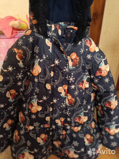 Куртка для девочки 3-4 года