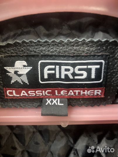 Мото косуха first classical leather xxl кожа