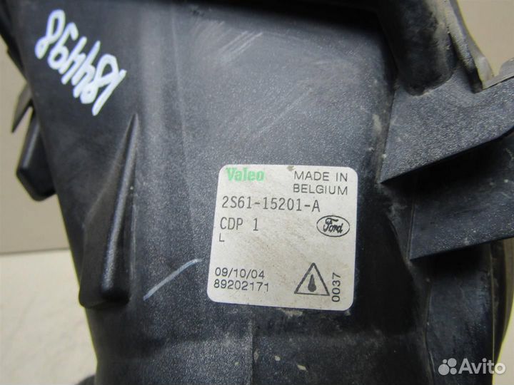 Фара противотуманная левая Ford Fiesta 2001-2007