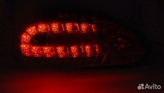 Фонари VW Scirocco 3 08-04.14 LED красно-тониров