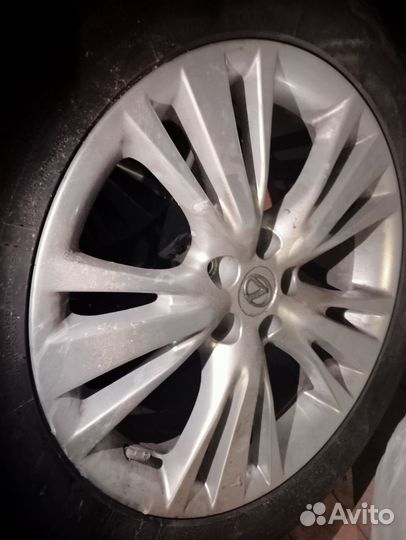 Диски lexus r19 с зимней резиной hankook