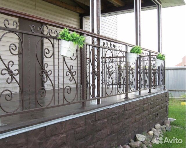 Кованные террасы