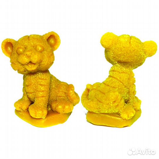 Силиконовая форма для свечей Тигрёнок 6 (0739)