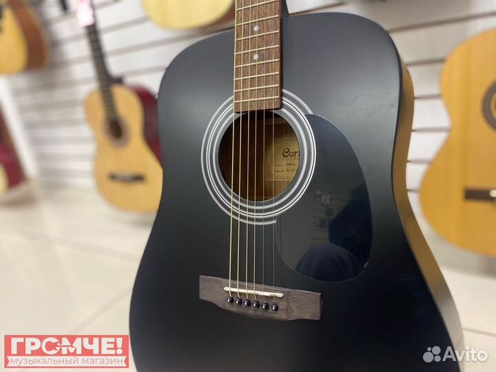 Элекроакустическая гитара Cort AD810E BKS