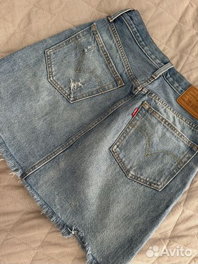 Джинсовая юбка levis 27