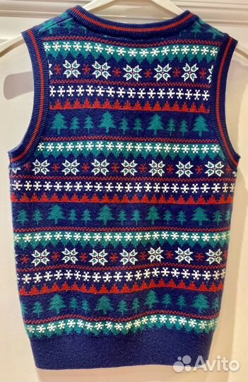 Жилетка для мальчика школьная 134-140