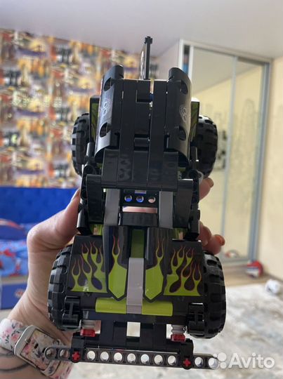 Lego Technic Monster Jam и мотоциклы