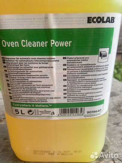 Ecolab Oven Cleaner Power для мойки духовых шкафов
