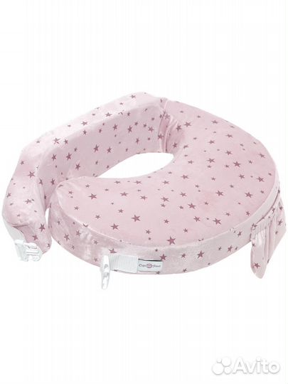 Подушка для кормления ErgoFeed Звёзды, розовый