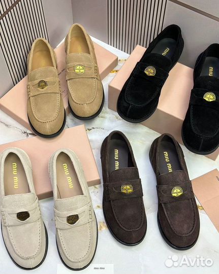 Мокасины Лоферы женские Miu Miu Размер 36-40