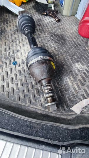 Привод передний левый опель Зафира/Астра z19dth