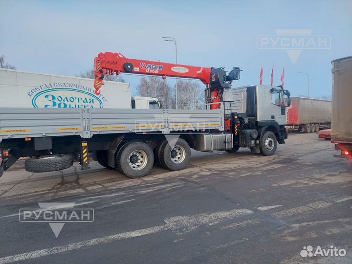 IVECO-Hongyan CQ3346HV35D с КМУ, 2024