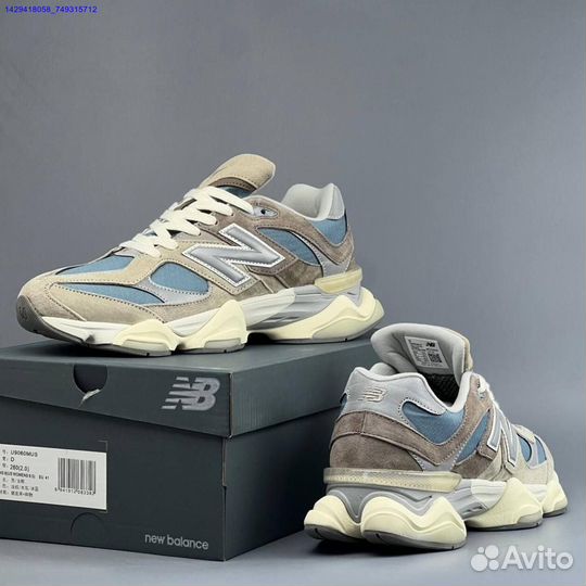 Кроссовки New Balance 9060 Gore-Tex (термо) (Арт.27681)