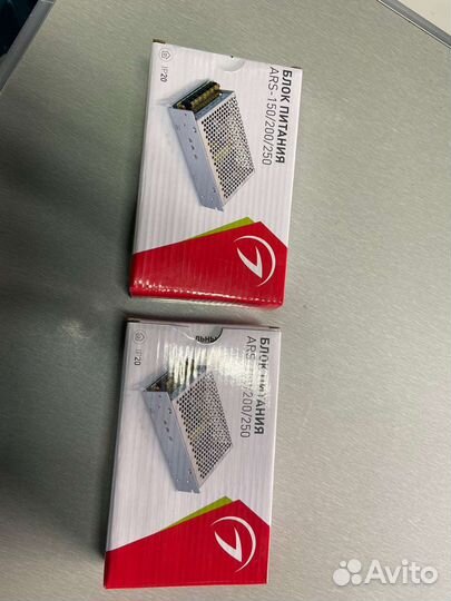 Блок питания, трансформатор 24v, 24в, ARS-150-24