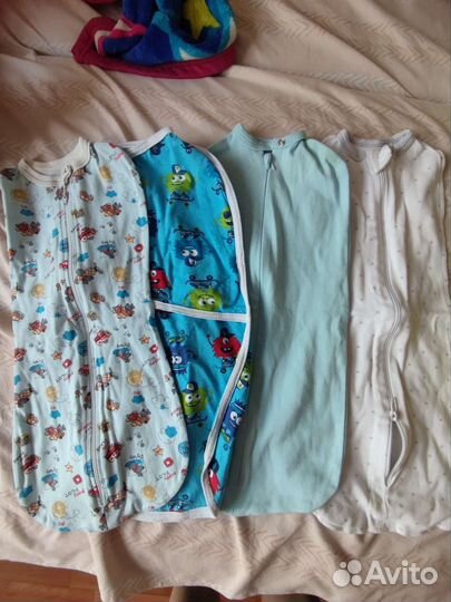 Пеленка кокон на молнии