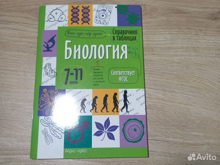 Справочники: биология, химия, алгебра