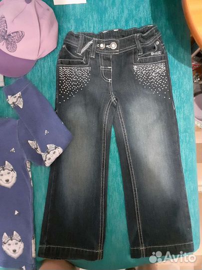 Вещи пакетом на девочку 92-104