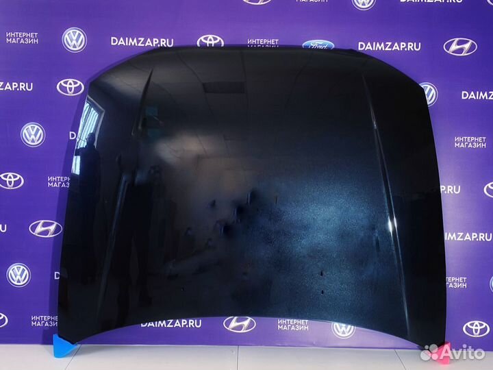 Капот Hyundai Accent Чёрный