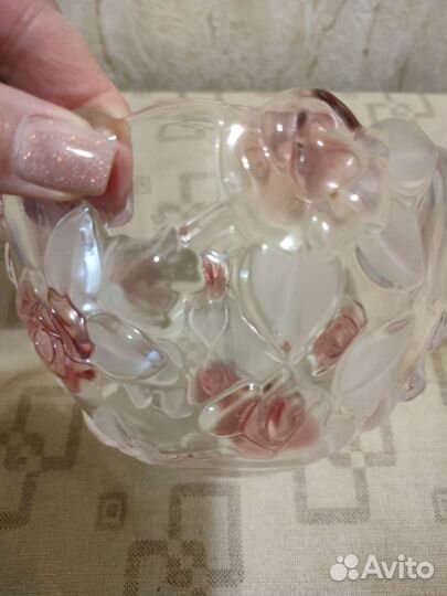 Ваза цветное стекло