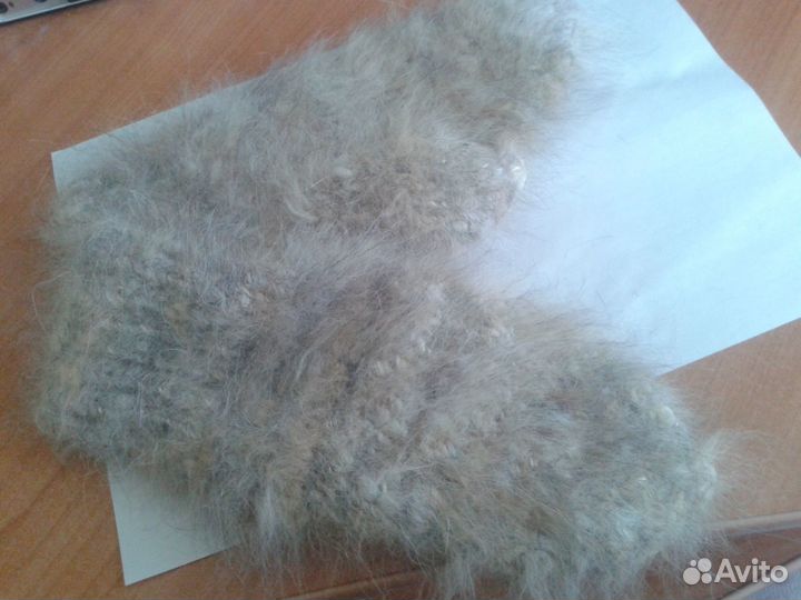 Варежки пуховые