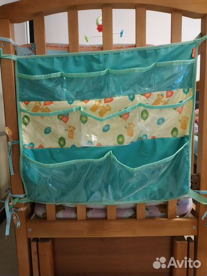 Органайзер на детскую кроватку