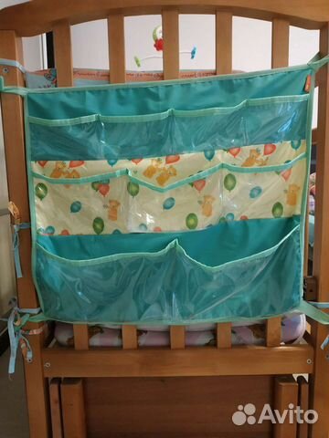 Органайзер на детскую кроватку