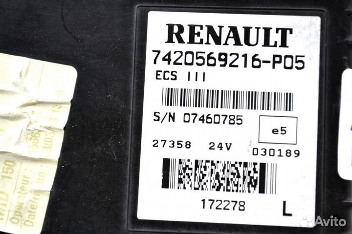 Блок управления, ECS renault trucks Magnum Dxi (01.05-12.13)