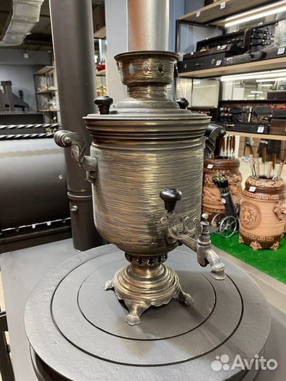 Самовар на дровах 5 л «Классический», Кракелюр