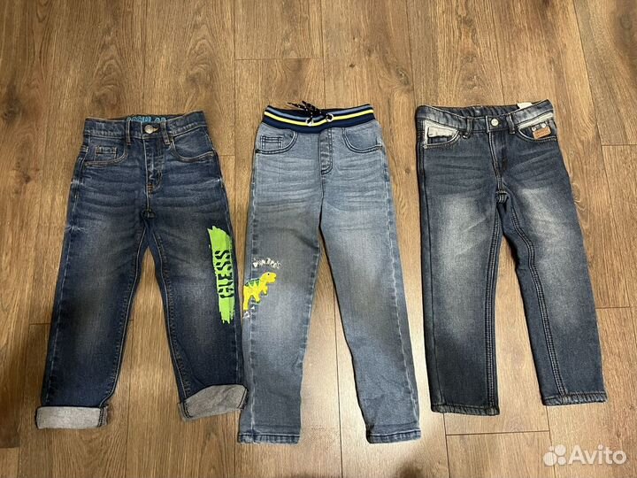 Новые джинсы для мальчика 110 рост
