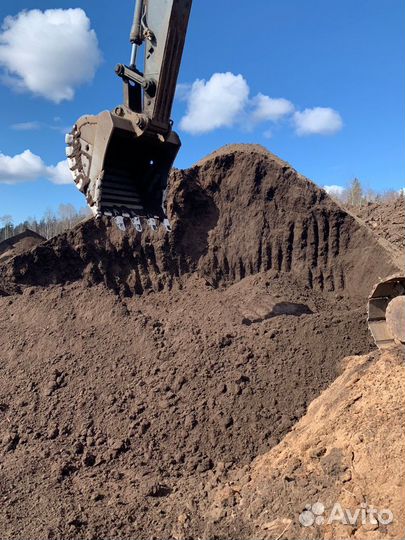 Грунт, плодородная земля с доставкой