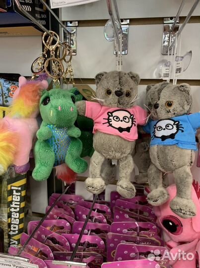 Мягкие брелки