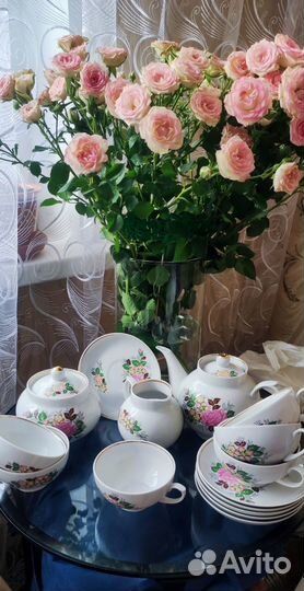 Чайный сервиз СССР дулево