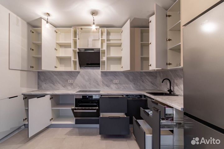 Кухня прямая на заказ в рассрочку