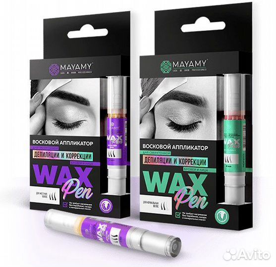 Восковой аппликатор mayamy для бровей и лица