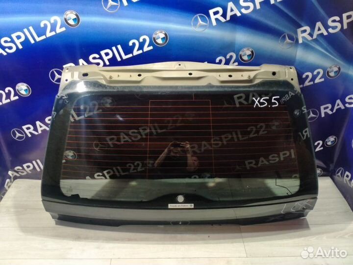 Стекло заднее Bmw X5 E53 M54B30 01/2004