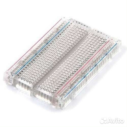 Макетная плата 400 точек для Arduino прозрачная