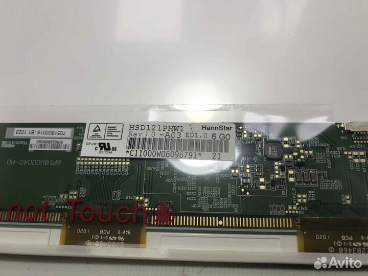 Матрица 12.1 для Asus K53U