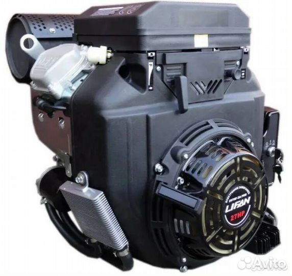 Двигатель Lifan 27л.с + катушка 20А+эл.стартер
