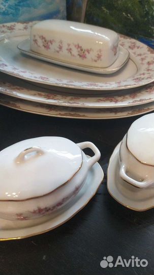 Сервиз столовый Noritake Rose, Япония