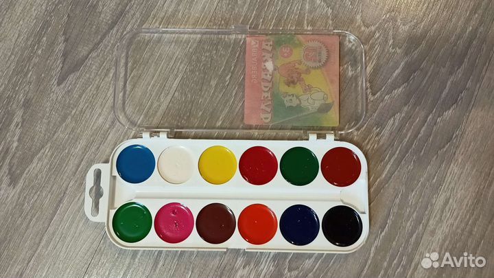 Краски акварельные медовые