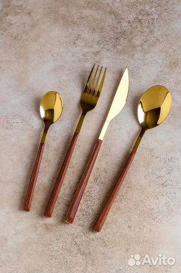 Набор столовых приборов 24 предмета (новый)