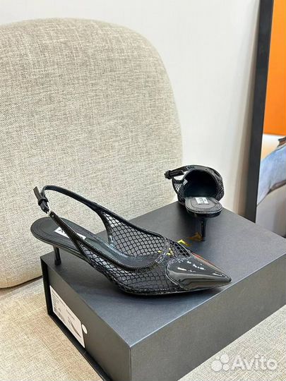 Alaia туфли черные