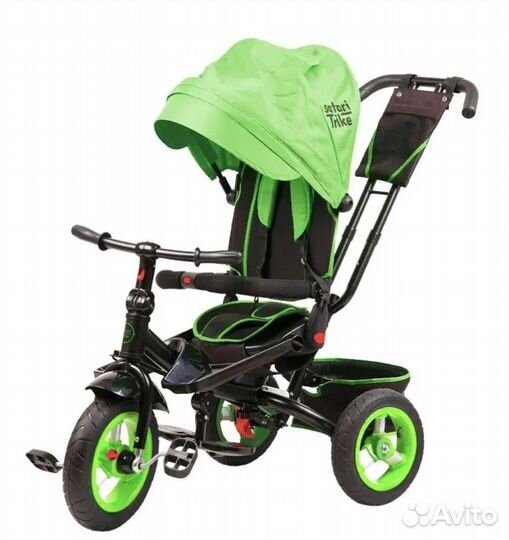 Велосипед коляска с ручкой