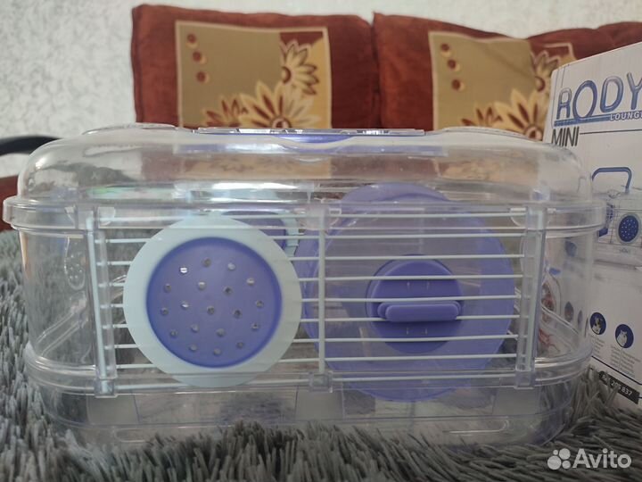 Клетка для грызунов пластиковая