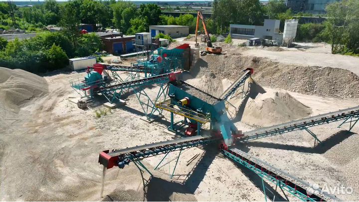 Комплекс дск,щековая,роторная дробилка, грохот