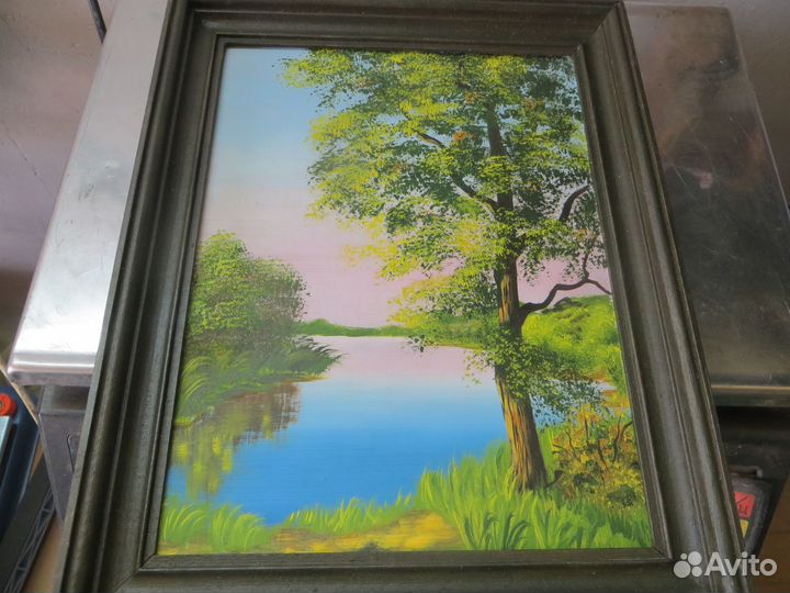 Картина У пруда