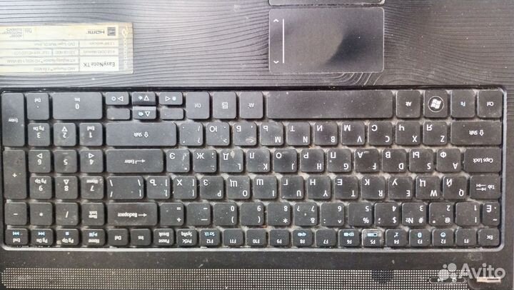 Ноутбук packard bell pew96