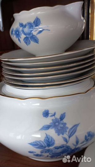 Столовый сервиз ГДР.Фарфор Кольдиц