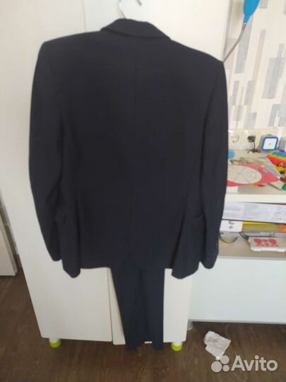 Школьная форма синяя на мальчика 158