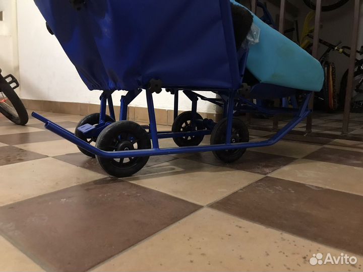 Коляска санки